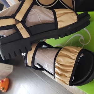 Leather Lug Sole Sandals Sam Edelman